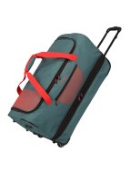 Travelite Basics Wheeled duffle L exp Green/orange