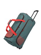 Travelite Basics Fresh Wheeled duffle L Green/orange