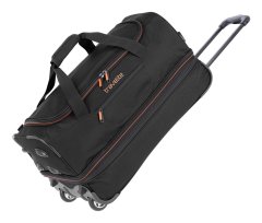 Travelite Basics Wheeled duffle S Black-orange