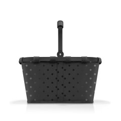 Reisenthel carrybag Frame Glossy dots black