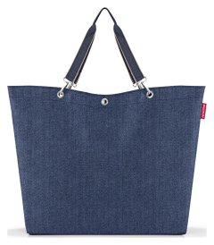 Reisenthel Shopper XL Herringbone Dark Blue