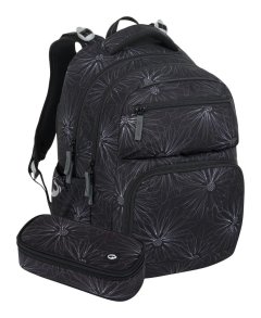 Bagmaster ZIPSTER 25 A Set Black with white flowers