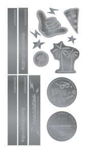 Coocazoo StickyRicky Silver