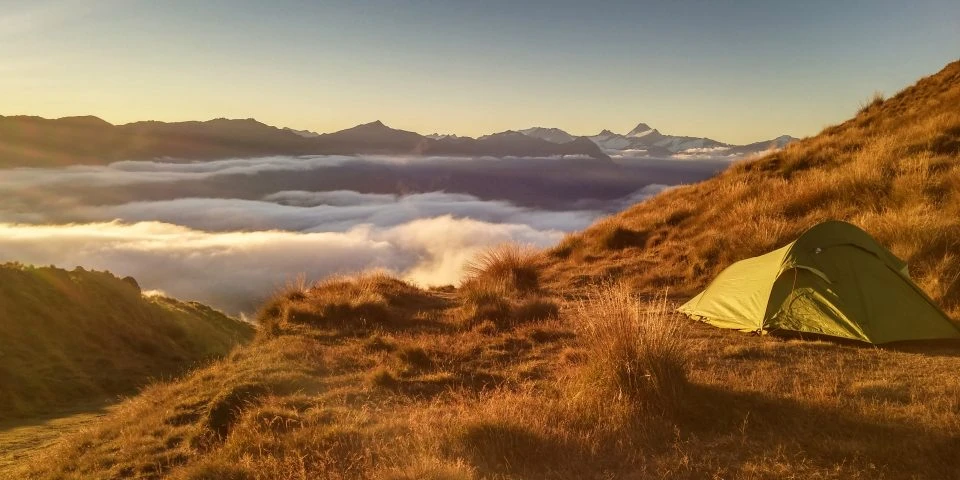 Camping gehört untrennbar zum Wandern