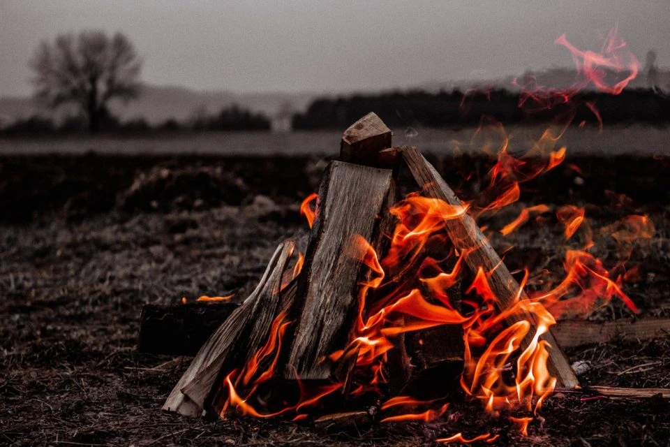 Lagerfeuer auf der Tour