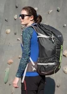 Vaude Zerum Rucksack auf dem Rücken