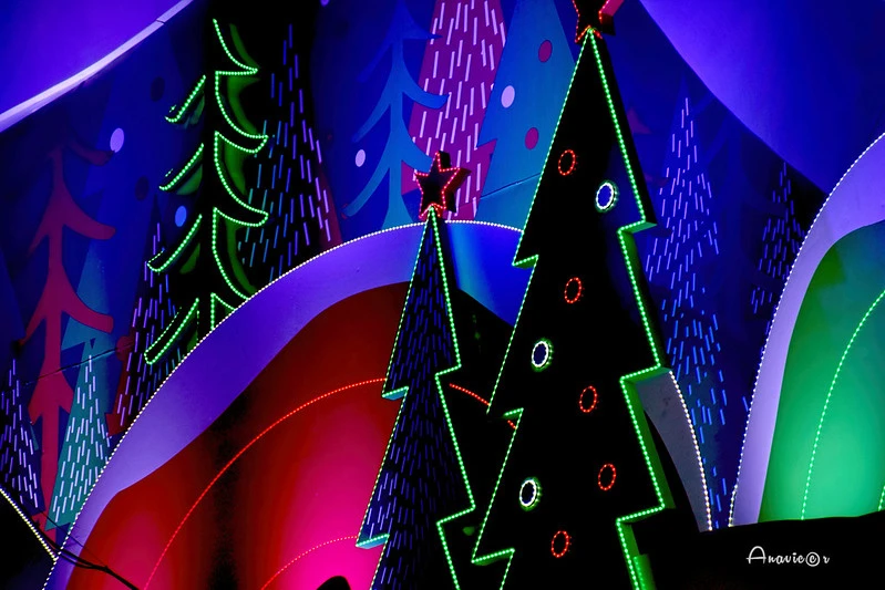 Nicht-traditionelles weihnachtliches Madrid