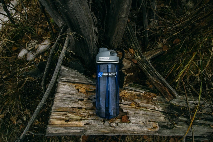 Blaue Tritan-Trinkflasche Nalgene Multidrink