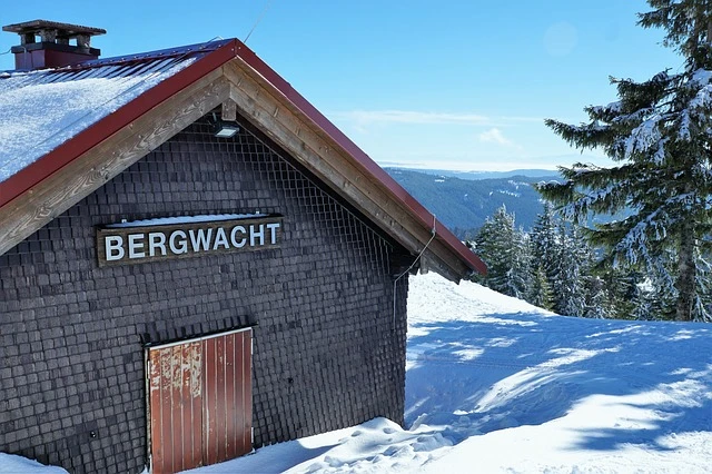 Gebäude der Bergrettung