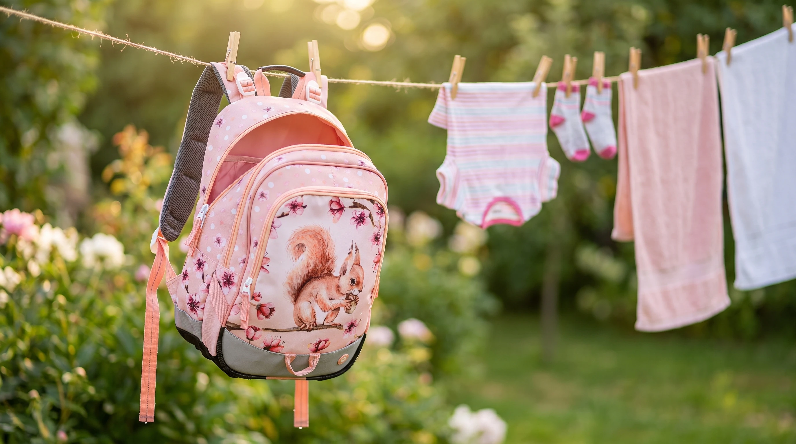 Wie man eine Schultasche reinigt